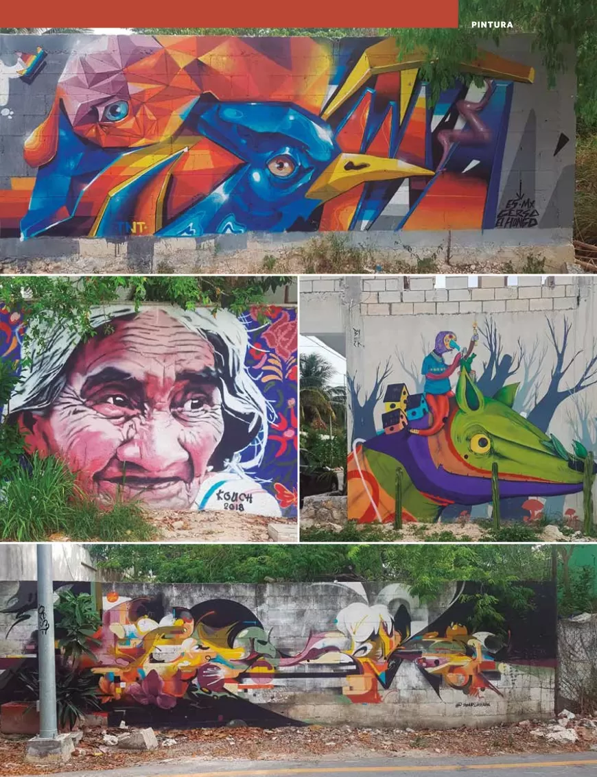 Los murales en Playa del Carmen - La belleza artística en nuestras calles